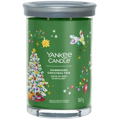 Yankee Candle Signature Shimmering christmas tree 567g – Zboží Mobilmania