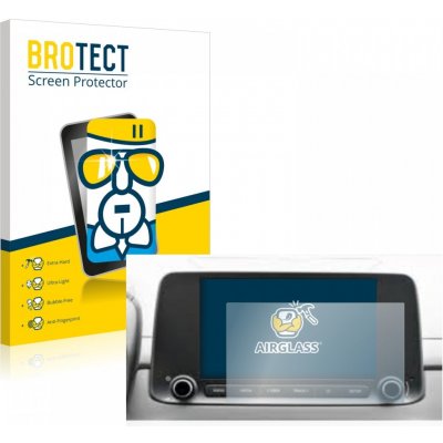 Tvrzené sklo BROTECT AirGlass pro Hyundai Kona 2021 Infotainment System 8" – Zboží Mobilmania