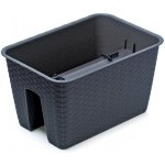 Prosperplast RATOLLA Truhlík 39,6x27,2x22,5 cm antracit – Hledejceny.cz