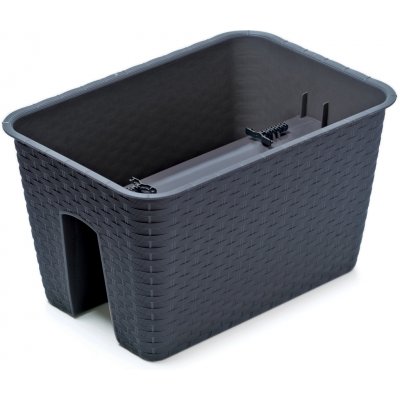 Prosperplast RATOLLA Truhlík 39,6x27,2x22,5 cm antracit – Hledejceny.cz