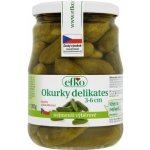 Efko Nakládané okurky delikates 3-6cm - 670g – Zboží Dáma