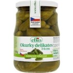 Efko Nakládané okurky delikates 3-6cm - 670g – Zbozi.Blesk.cz