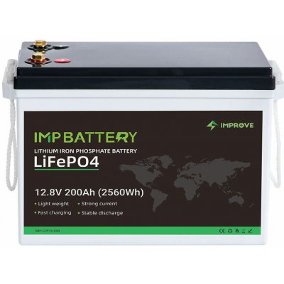 IMPROVE 200 Ah 12,8 V LiFePo4 Bluetooth one size One Size – Hledejceny.cz