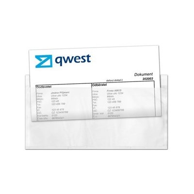 Nalepovací obálky DL QPack 225x112+25mm – Zboží Živě