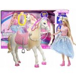 Barbie Adventure Princezna a kůň baterie – Zboží Mobilmania