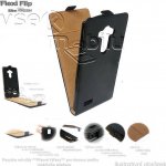 Pouzdro Forcell Slim Flip Flexi FRESH HTC Desire 626 - černé – Sleviste.cz