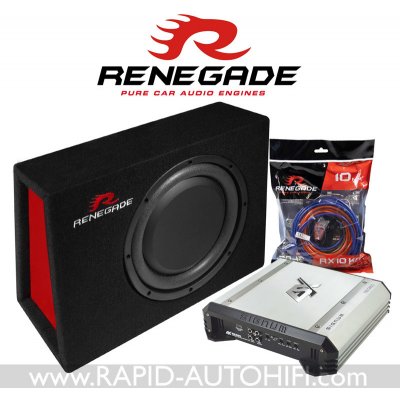 Renegade RXS1000 + ESX Audio SE260 + RX10KIT