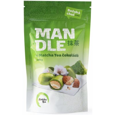 Kyosun Mandle v Matcha Tea čokoládě 100 g – Zboží Mobilmania