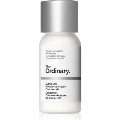The Ordinary Sulfur 10% Powder-to-Cream Concentrate lokální péče proti akné 5 g – Sleviste.cz