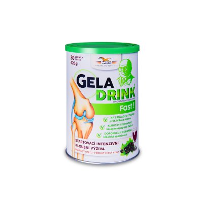 Orling Geladrink Fast nápoj černý rybíz 420 g