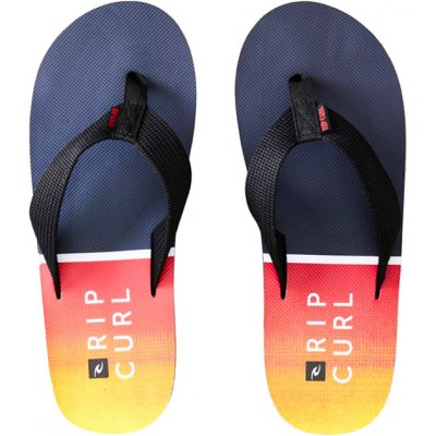 Rip Curl BOB CUSH blue/RED žabky pánské