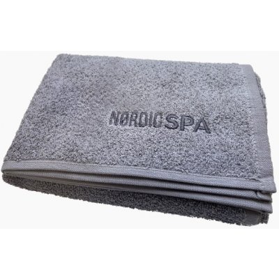 NordicSPA froté ručník 50 x 100 cm šedá
