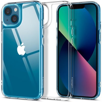 Pouzdro Spigen Quartz Hybrid iPhone 13 mini - Crystal Clear – Hledejceny.cz