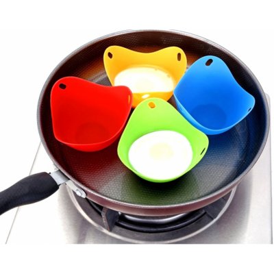 APT AG669A Silikonová forma na vaření vajec bez skořápky 4 ks – Zboží Dáma