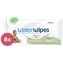 WATERWIPES Vlhčené obrousky bez obsahu plastů 8 x 60 ks