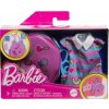 Výbavička pro panenky Barbie Mattel Deluxe set s neonovým batohem