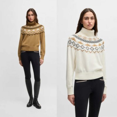 Equestrian Anuk Norway dámský camel – Zboží Dáma