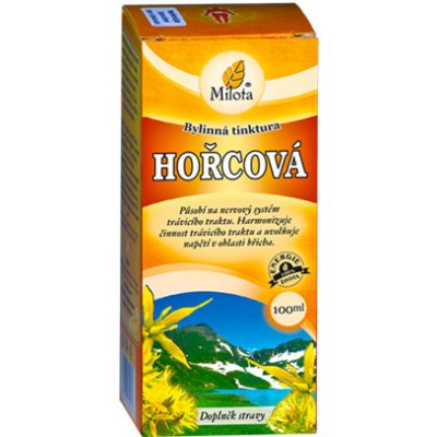 Milota Hořcová Bylinná tinktura 100 ml – Hledejceny.cz