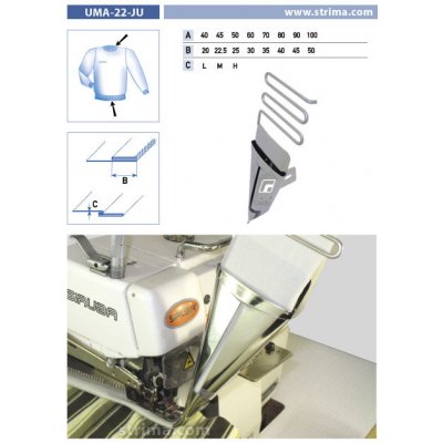 Texi Zakladač výpustků pro šicí stroje UMA-22-JU 60/30 M