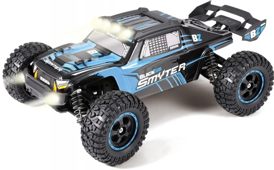 BlackZon RC auto Smyter DT 4WD Electric Desert Truck RTR Modrá 1:12