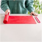 Silikonový vál coox s klipem 60x40 cm Barva: Červená