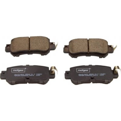 Sada brzdových destiček, kotoučová brzda - Maxgear 19-3037 – Zboží Mobilmania