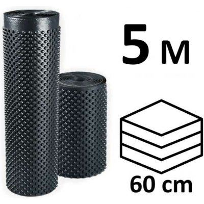 Nopová fólie do vyvýšených záhonů výška 60 cm x 5 m – Sleviste.cz