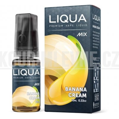 Ritchy Liqua MIX Banán Cream 10 ml 3 mg – Zboží Mobilmania