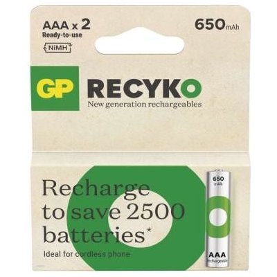 GP ReCyko 650 AAA 2 ks B25162 – Zboží Živě