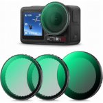 K&F Concept Sada filtrů 3v1 Pl + Nd2-32 + černý difuzér 1/4 pro DJI Osmo Action 3 4 5 Pro Sku.2360 – Zboží Živě