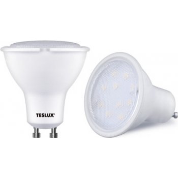 Teslux TEGU10MW LED žárovka GU10 4,5W teplá bílá