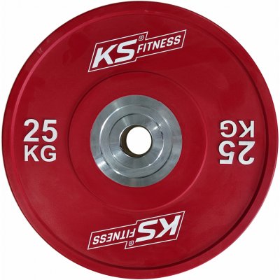 Kubisport CWPRO25 Celogumový kotouč s ocelovým středem 25 kg 50 mm – Hledejceny.cz