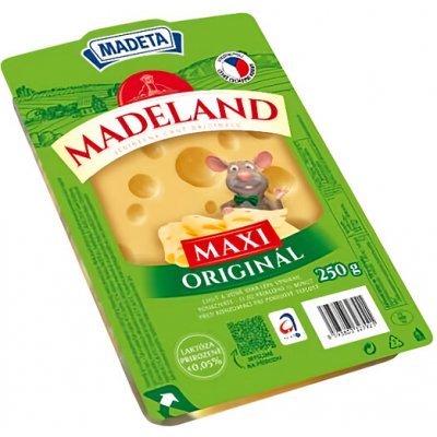 Madeta Madeland Maxi 45% sýr holandského typu 250 g – Zboží Dáma