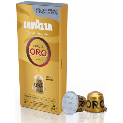 Lavazza Qualita Oro Alu Kapsle do Nespresso 10 ks – Hledejceny.cz
