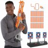 NERF Accustrike Alphahawk + elektronický terč + 30 šípů Accustrike