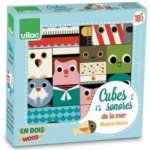 Vilac Dřevěné zvukové kostky Moře – Zboží Mobilmania