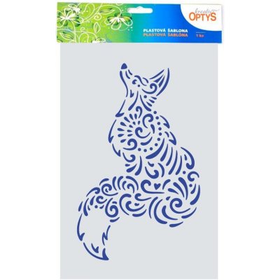 Plastová šablona 20 x 30 cm Liška 2 – Hledejceny.cz