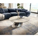 Delife Edge kulatý 100×100 cm keramika onyx champagne Sarity kov černá – Hledejceny.cz