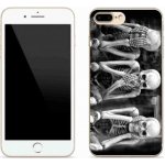 Gelový kryt mmCase na mobil iPhone 8 Plus - kostlivci – Zboží Živě