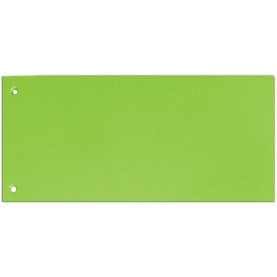 Papírový rozlišovač HIT, 10,5 × 24 cm, zelený, 100 ks – Hledejceny.cz