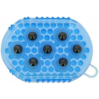 HIPPOTONIC Magnetické masážní hřbílko light blue – Zboží Mobilmania