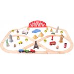 Bigjigs Cesta kolem světa 73 dílů – Zboží Dáma