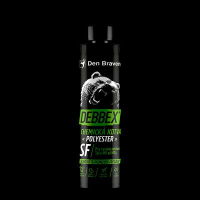 Chemická kotva bez styrenu POLYESTER SF 380 ml Den Braven – HobbyKompas.cz