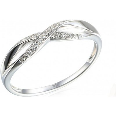 Gems, Půvabný prsten Lily, bílé zlato a brilianty 3868017 0 51 69 – Zboží Mobilmania
