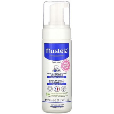 Mustela Bébé dětský šampon na mléčné krusty 150 ml – Zboží Dáma