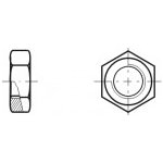 DIN 439B Matice šestihr. nízká, M 12, nerez A2 – Sleviste.cz