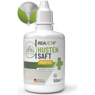 REAVET Kapky proti kašli pro kočky 50 ml – Hledejceny.cz