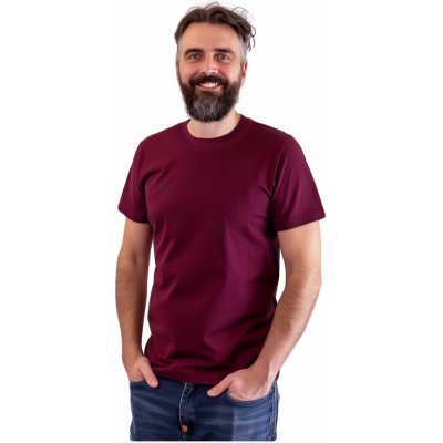 Jožánek pánské tričko Marek krátký rukáv cyklámen