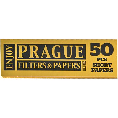 Prague papers De Luxe Papírky Gold 50 ks – Zboží Dáma