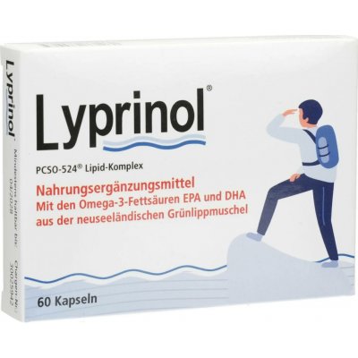 Lyprinol při zánětech kloubů a dech.cest 60 kapslí – Hledejceny.cz